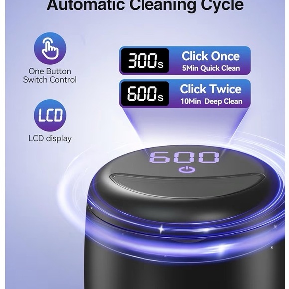 NEW  Ultrasonic retainer cleaner - Picture 4 of 9